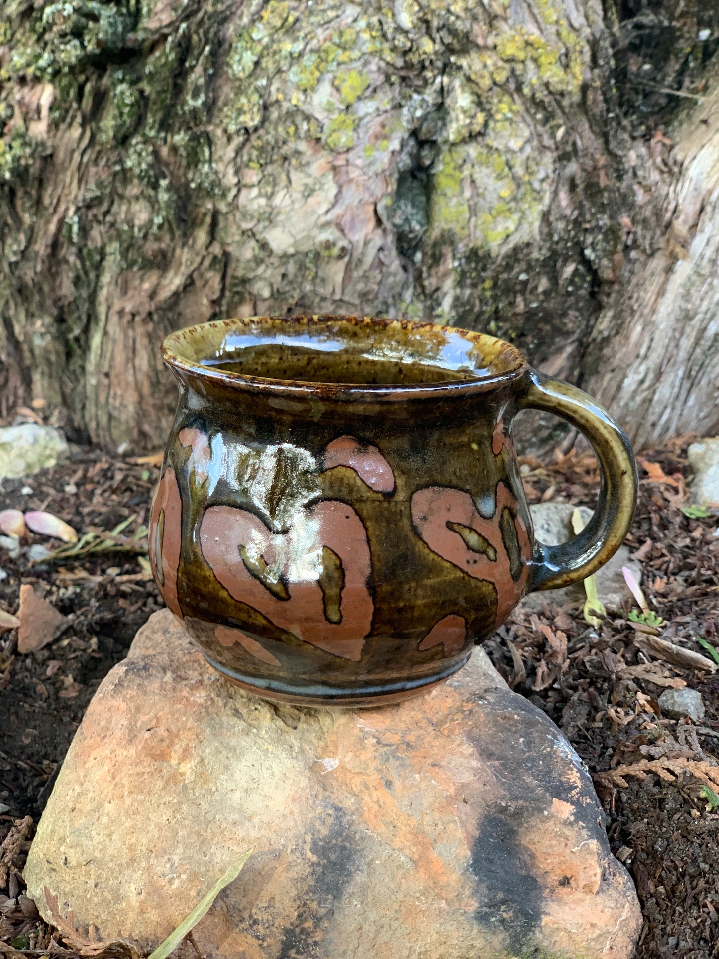 Neutral Tones with Blue Accents Mug #3